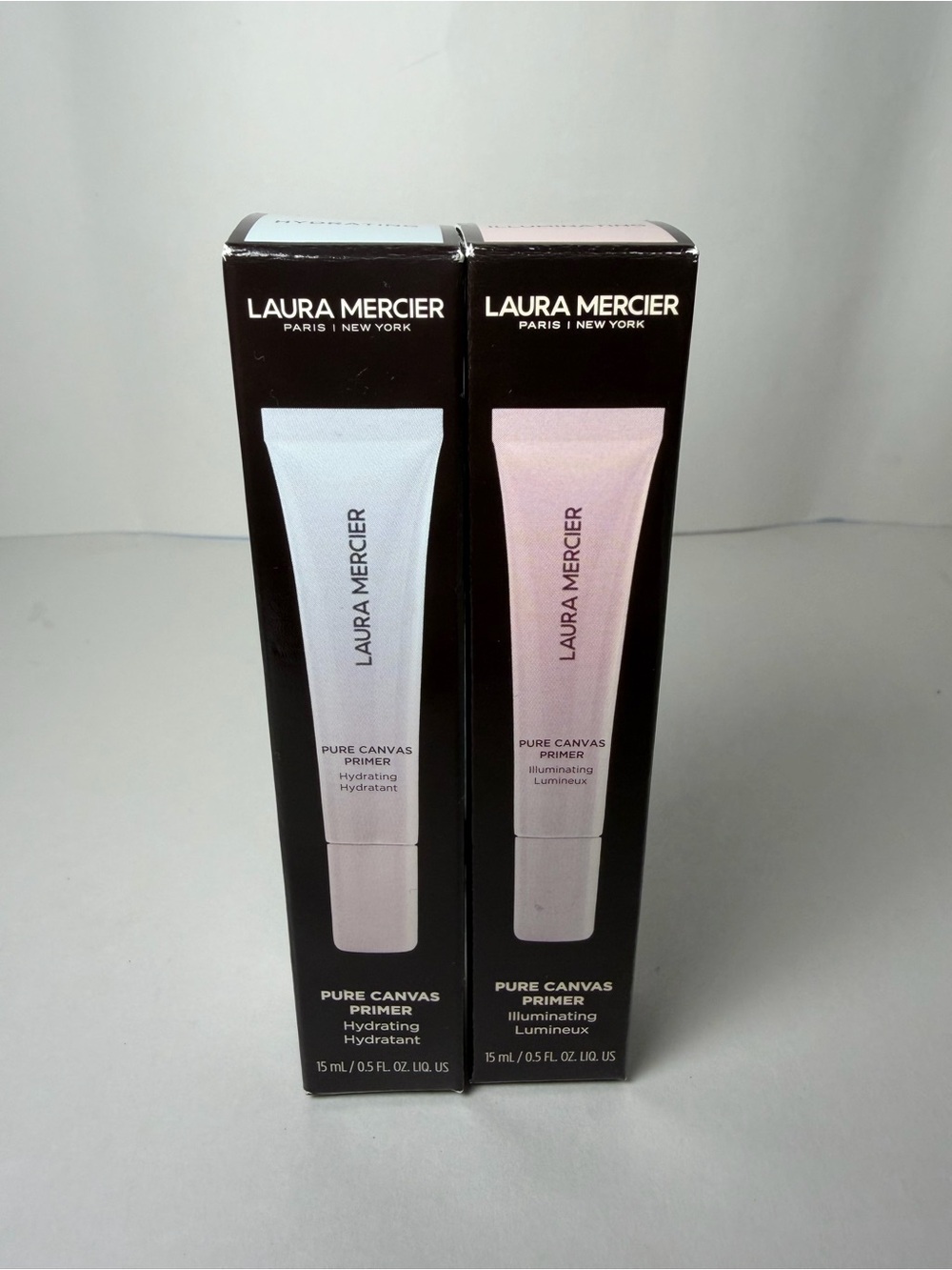 Laura Mercier Pure Canvas Primer Illuminating and Hydrating - BUNDLE